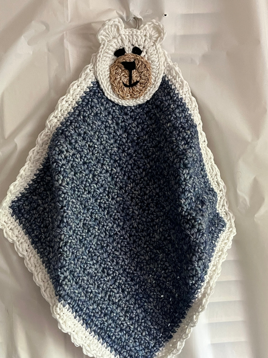 GLO BLANKET BUDDY Denim Blue bear