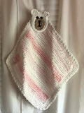 Glo Blanket Buddy / Pink Striped Bear 2