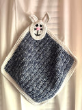 Glo Blanket Buddy/ Denim Bunny 1