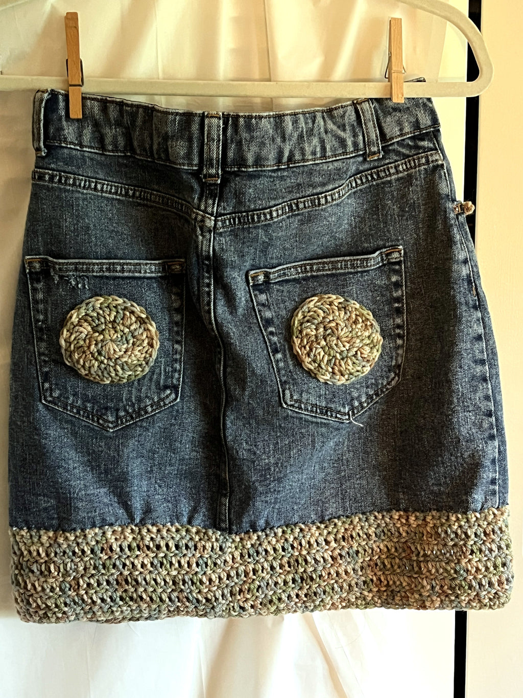 Redesigned Treasure/ Denim Skirt Mini
