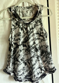 Redesigned Treasure/ Black/White Tank Top