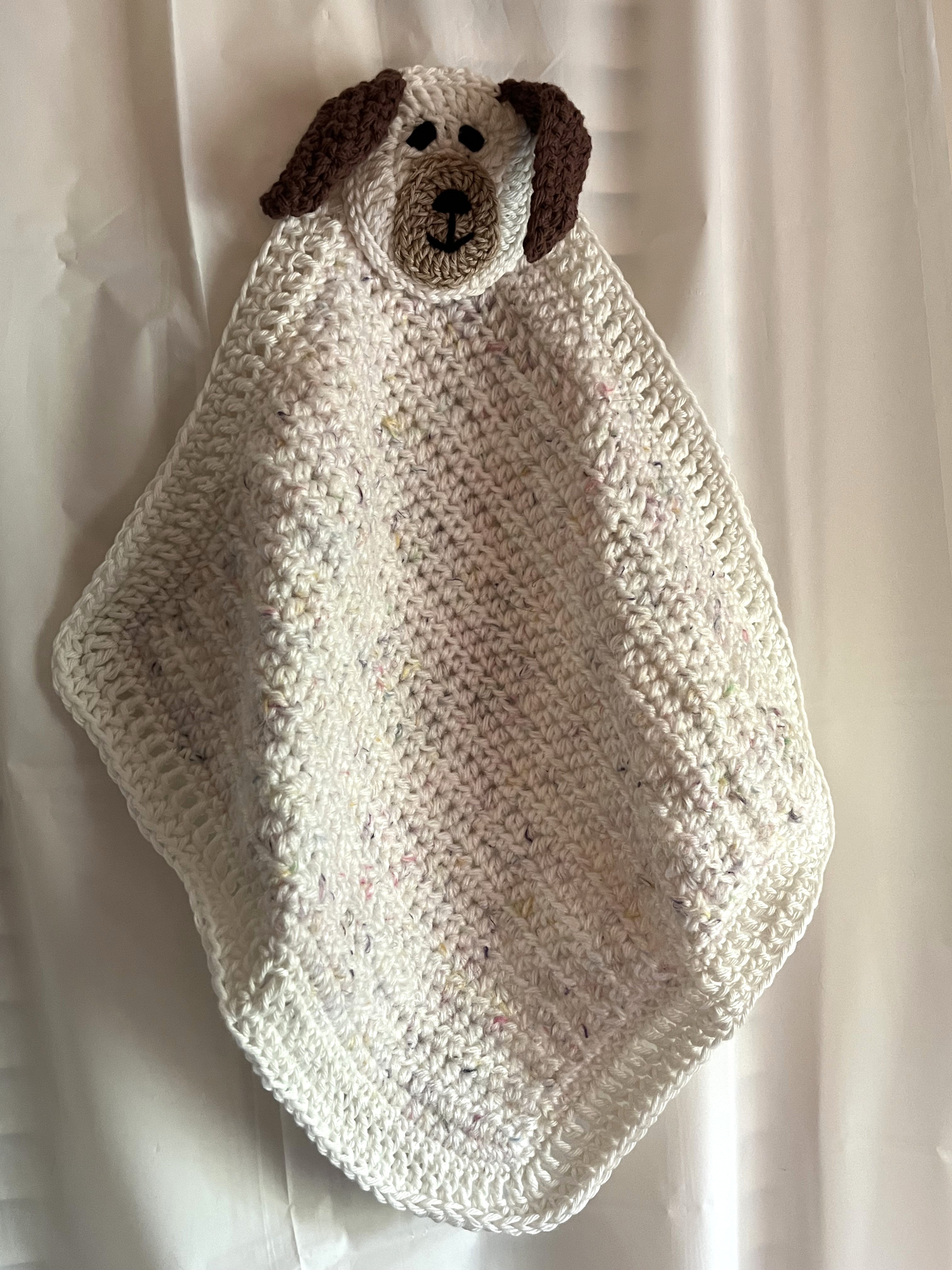 Glo Blanket Buddy/ Cream Speckled Dog 1