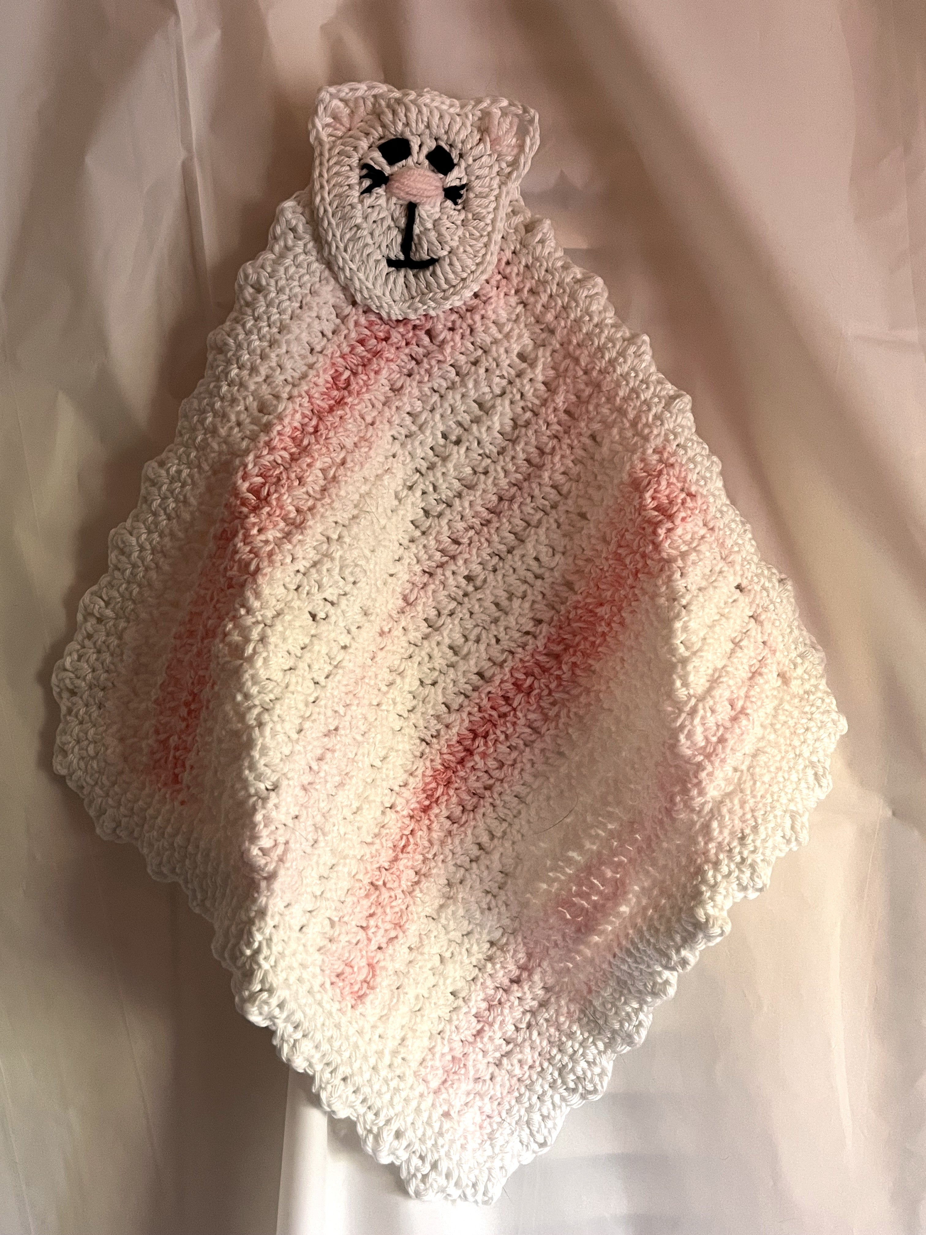 Glo Blanket Buddy/ Pink Striped Cat 1