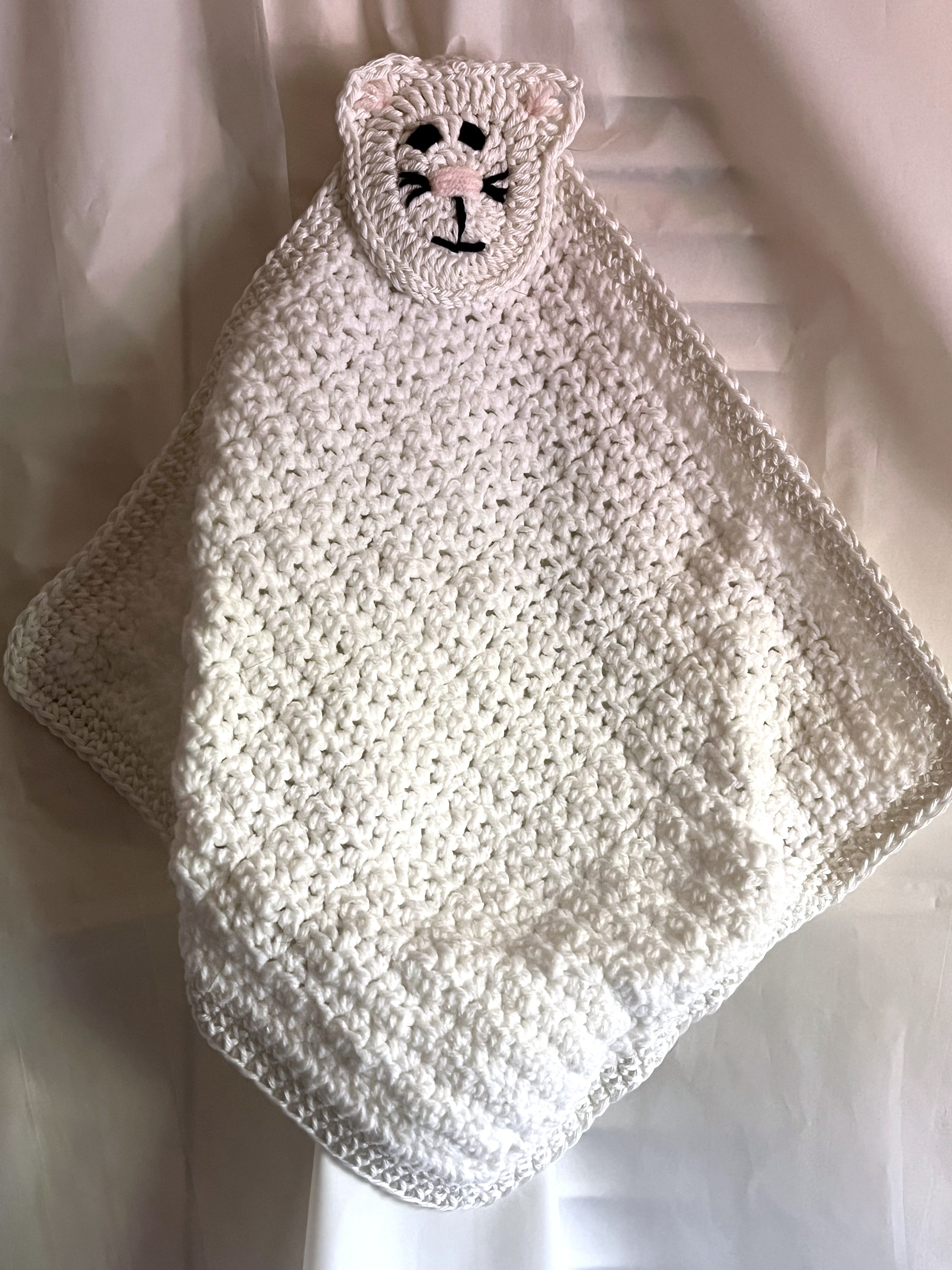 Glo Blanket Buddy/ White Cat